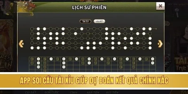 App soi cầu tài xỉu giúp dự đoán kết quả chính xác