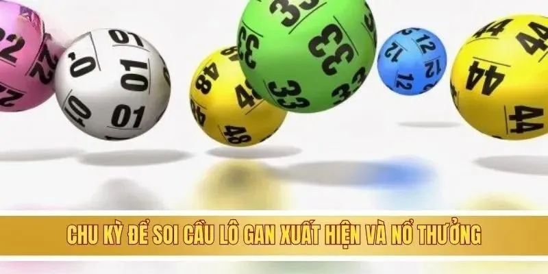 Chu kỳ để soi cầu lô gan xuất hiện và nổ thưởng