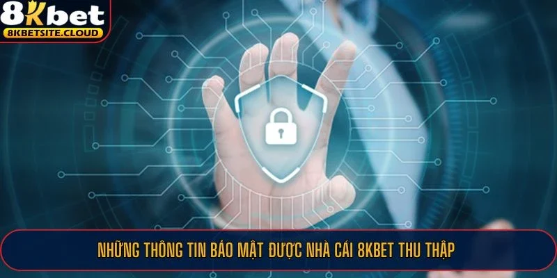 Những thông tin bảo mật được nhà cái 8KBET thu thập