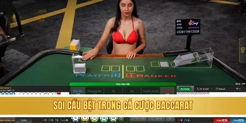 Soi cầu bệt trong cá cược baccarat
